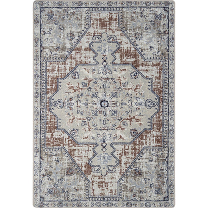 Canyon Tapestry 7'8" x 10'9" Area Rug in Color Terracotta