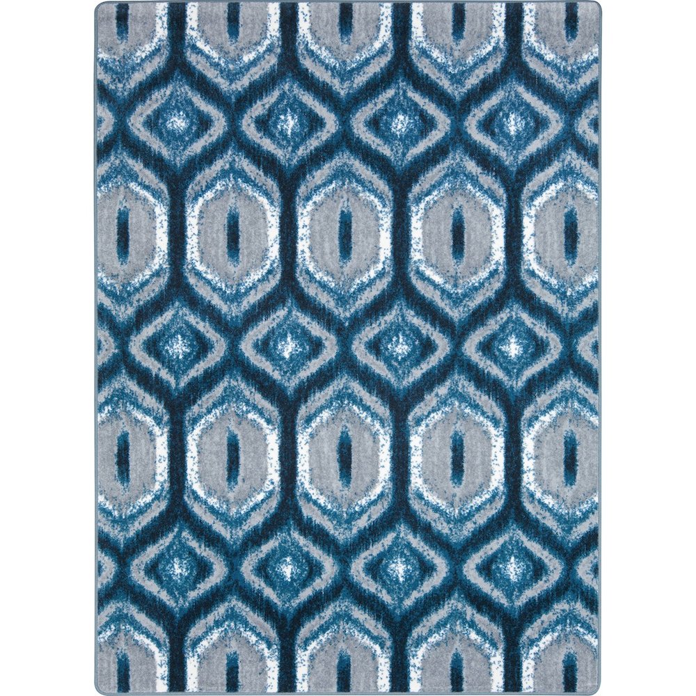 First Take Chelsea 7'8" x 10'9" Area Rug in Color Peacock
