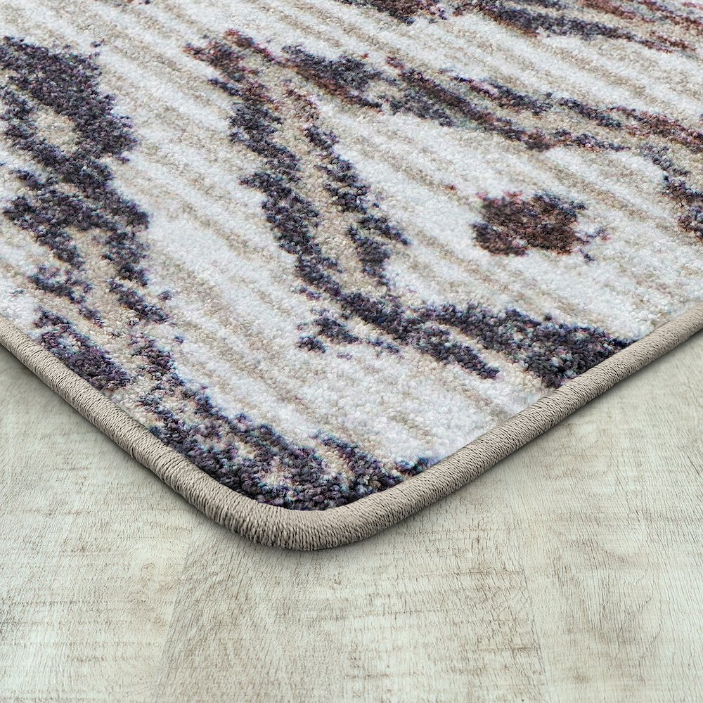 Diamond Oasis 7'8" x 10'9" Area Rug in Color Sunset