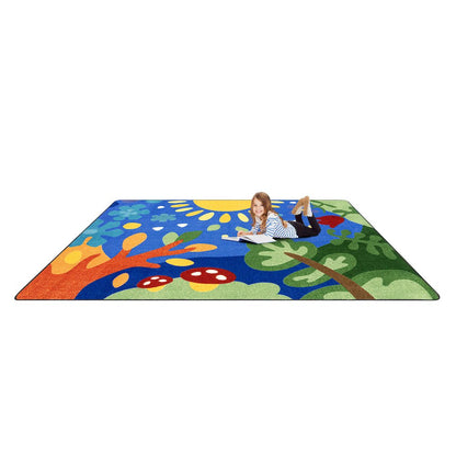 Dream Awhile 7'8" x 10'9" Area Rug in Color Multi