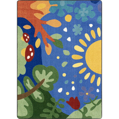 Dream Awhile 7'8" x 10'9" Area Rug in Color Multi
