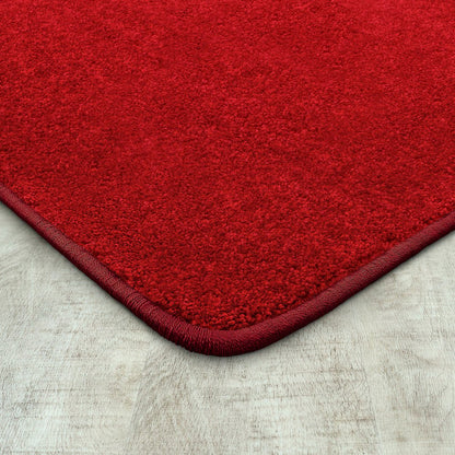 Kid Essentials Endurance 6' x 9' Area Rug in Color Red