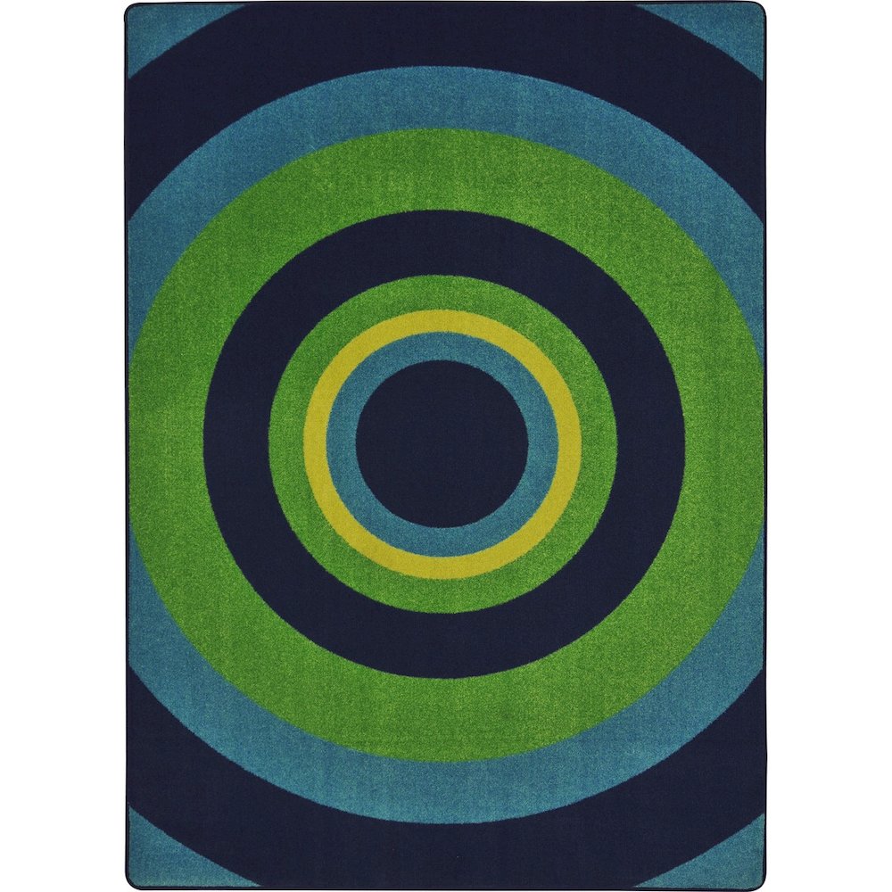Kid Essentials Fascinate 10'9" x 13'2" Area Rug in Color Navy