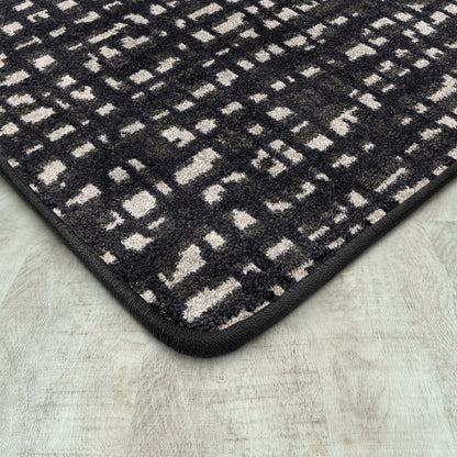 WorkSpace Fool's Gold 7'8" x 10'9" Area Rug in Color Onyx