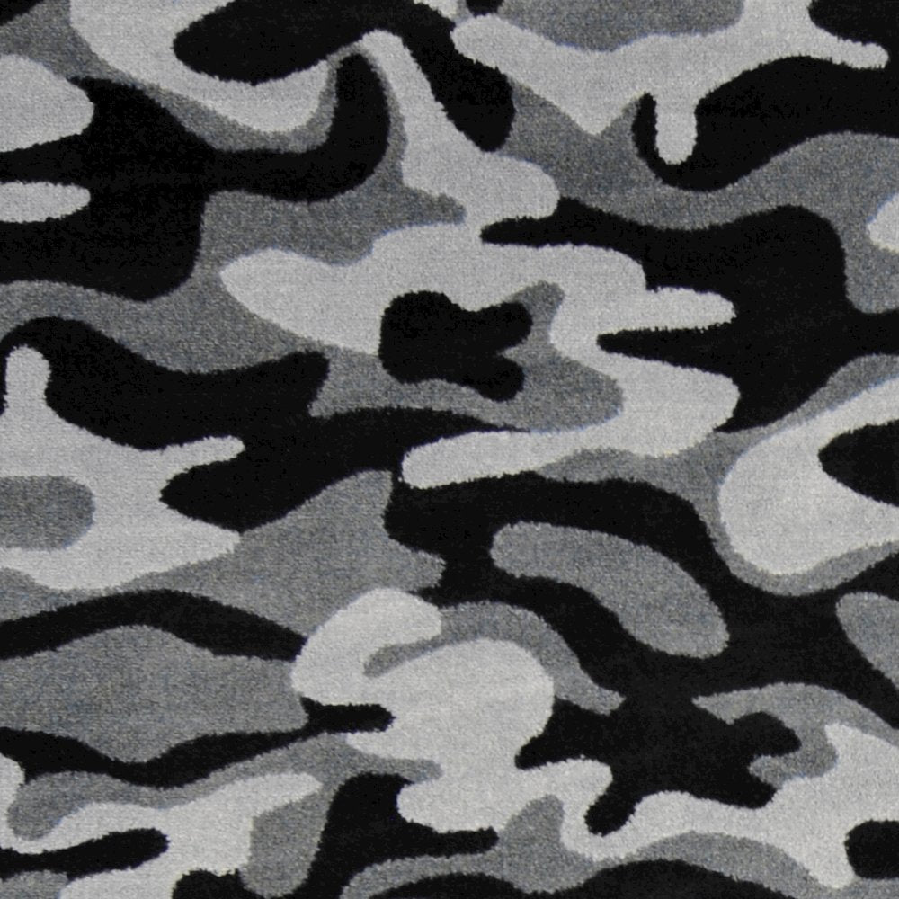 Kaleidoscope Funky Camo 7'8" x 10'9" Area Rug in Color Urban