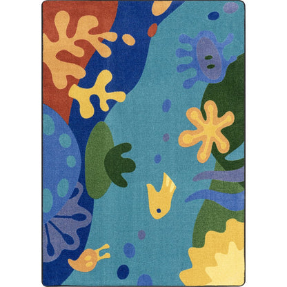 Just Pretend 10'9" x 13'2" Area Rug in Color Multi