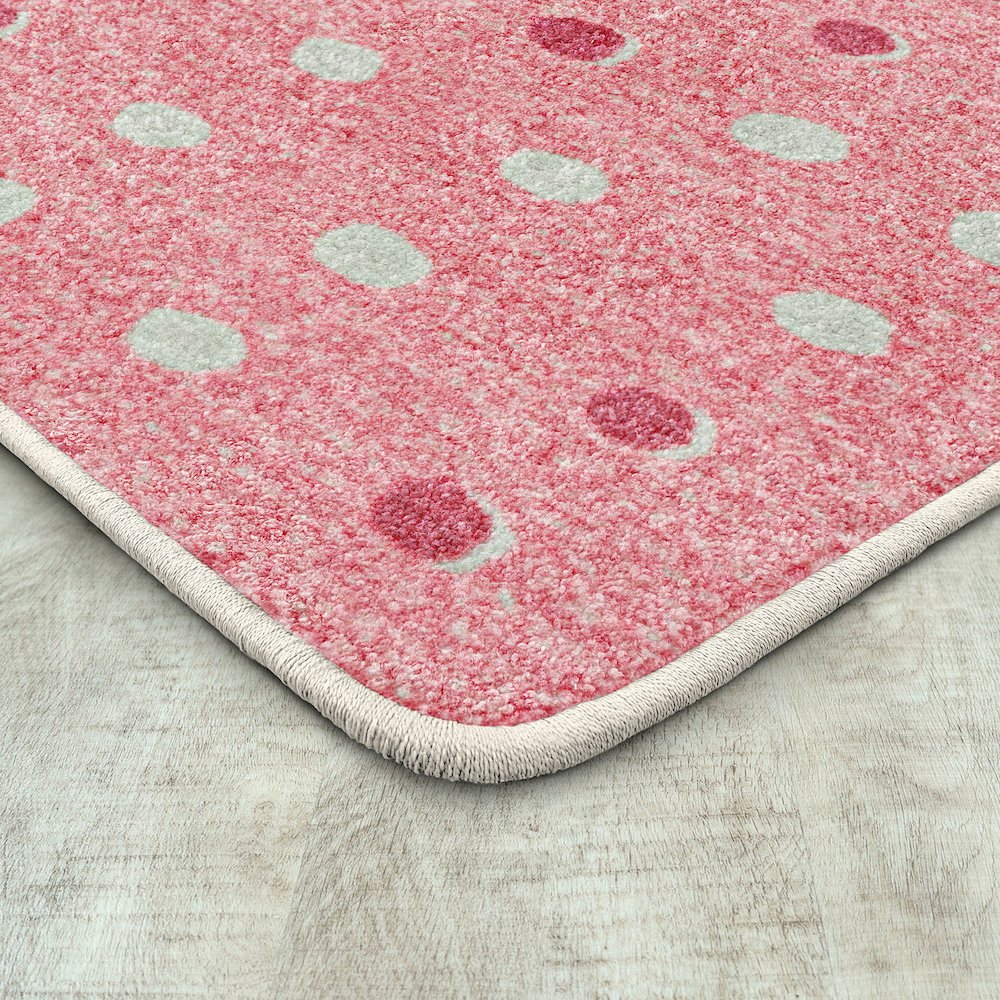 Claremont Kids Little Moons 7'8" x 10'9" Area Rug in Color Blush