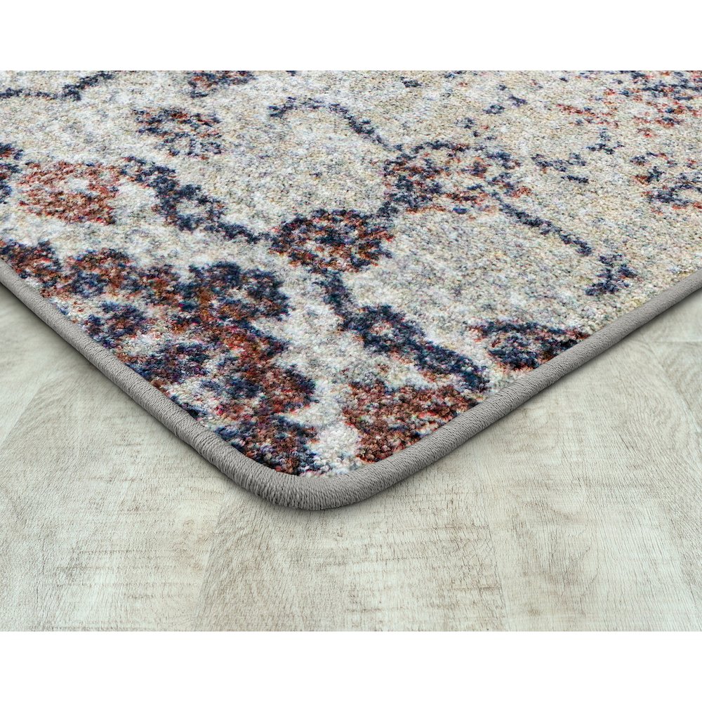 Mojave Bloom 7'8" x 10'9" Area Rug in Color Sunset