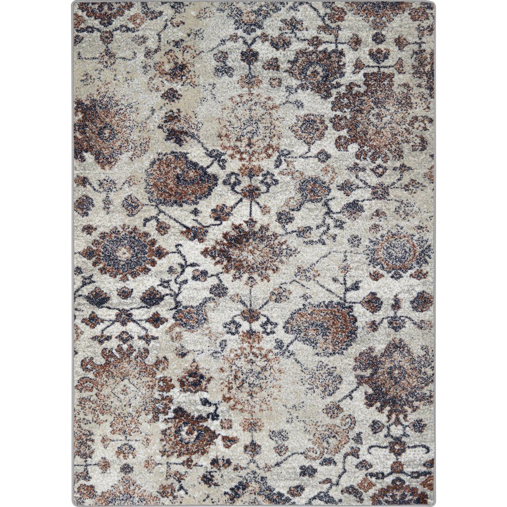 Mojave Bloom 7'8" x 10'9" Area Rug in Color Sunset