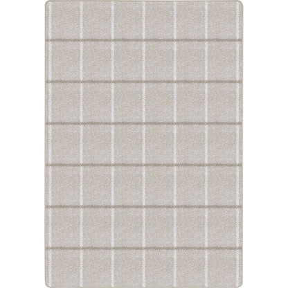 Impressions New Haven 7'8" x 10'9" Area Rug in Color Beige