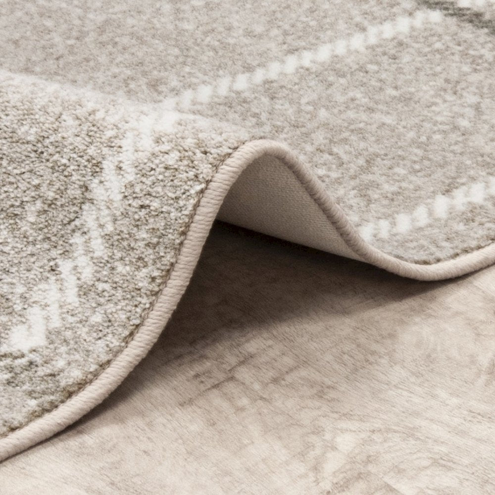 Impressions New Haven 7'8" x 10'9" Area Rug in Color Beige