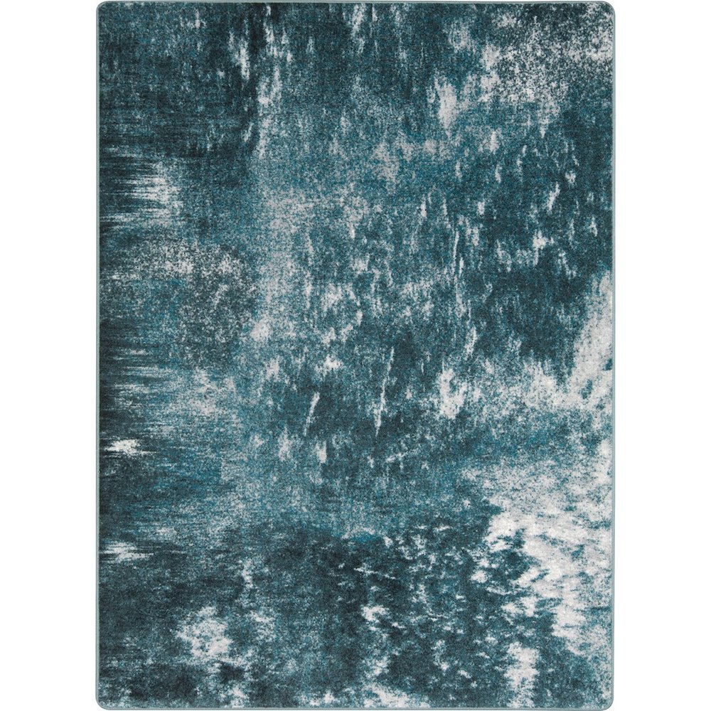 First Take On The Edge 7'8" x 10'9" Area Rug in Color Riviera