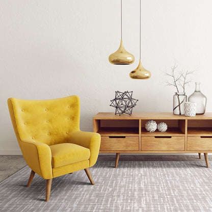 Impressions Past Tense 3'10" x 5'4" Area Rug in Color Cloudy