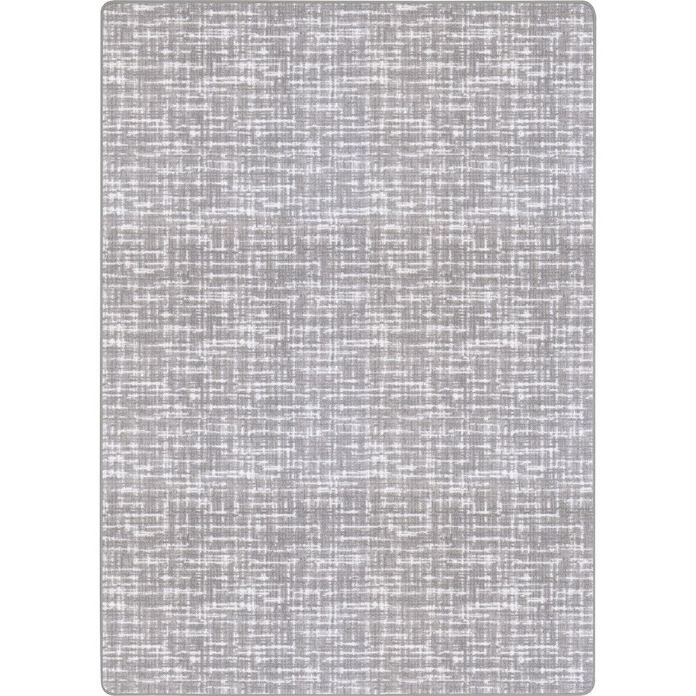 Impressions Past Tense 7'8" x 10'9" Area Rug in Color Morning Fog