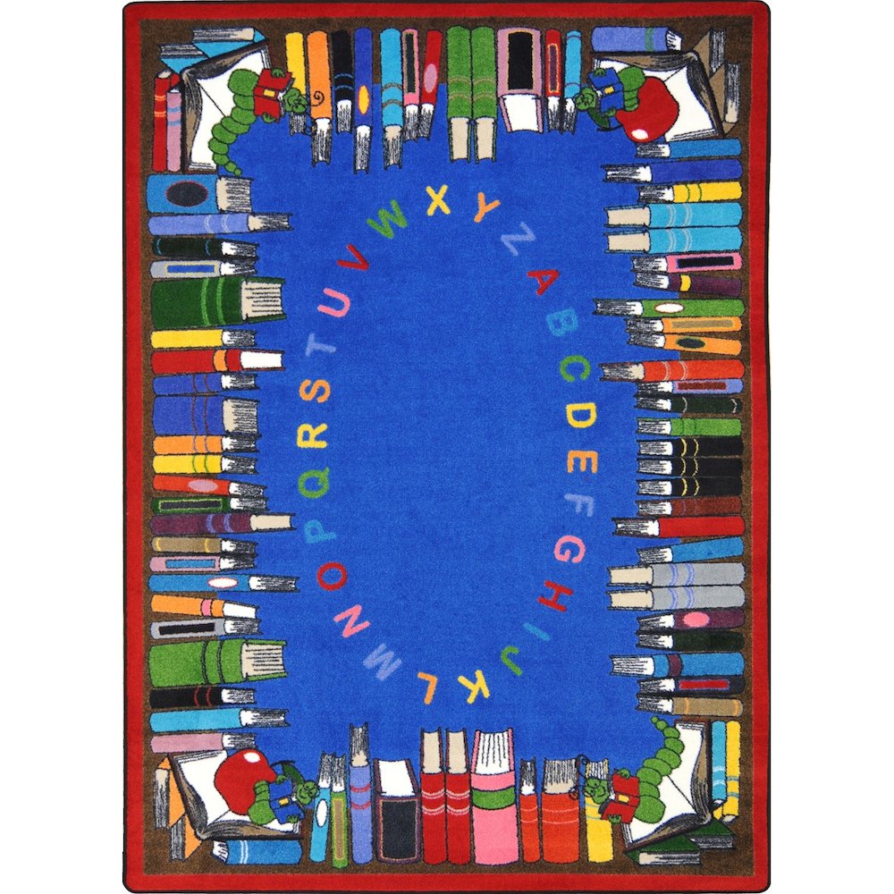 Kid Essentials Read & Learn 10'9" x 13'2" Area Rug in Color Multi