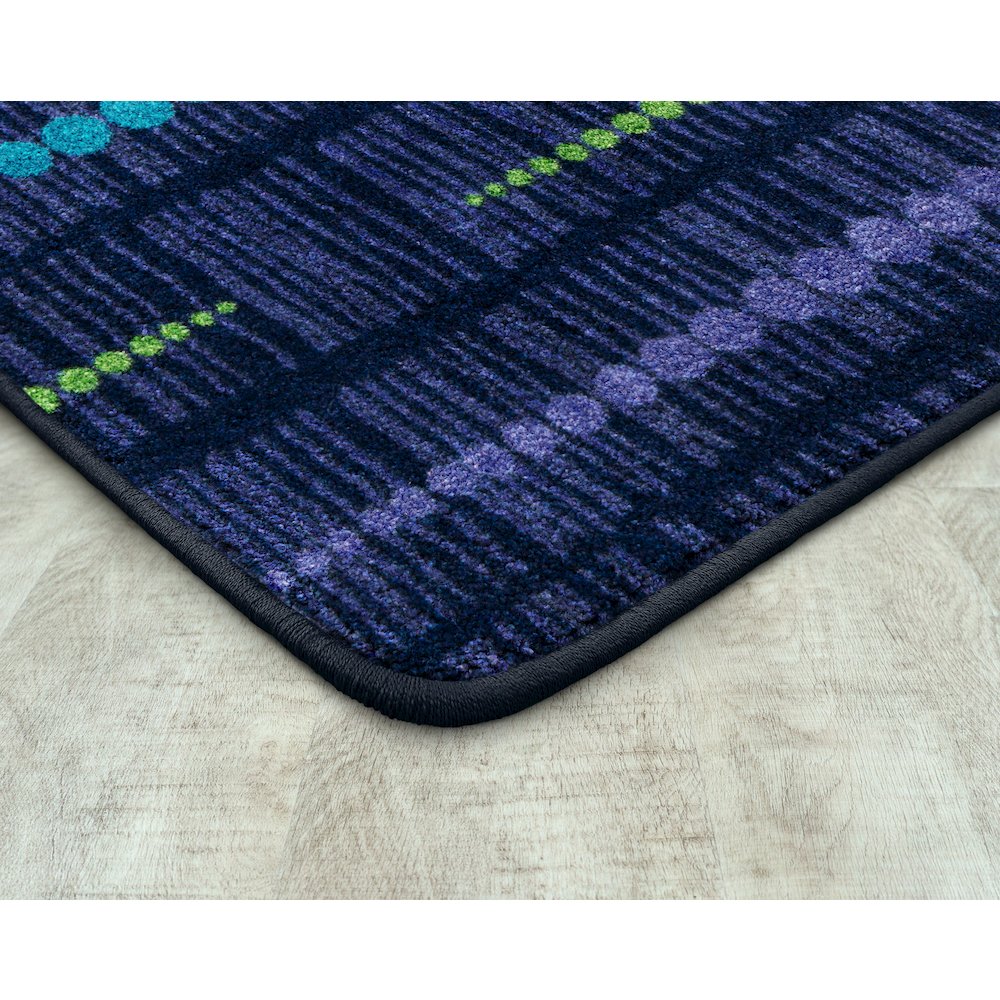 Kid Essentials Recoil 7'8" x 10'9" Area Rug in Color Violet