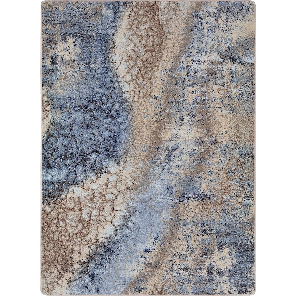 First Take River Run 7'8" x 10'9" Area Rug in Color Solitude