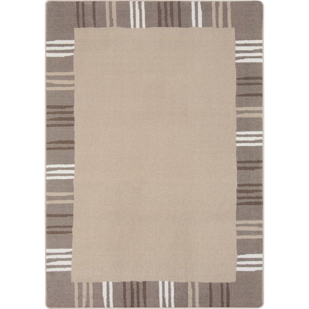 Kid Essentials Seeing Stripes 10'9" x 13'2" Area Rug in Color Neutral