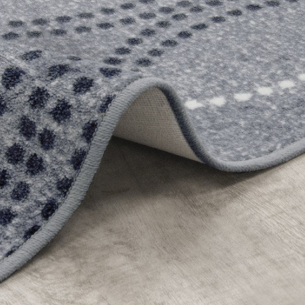 Impressions Seventh Heaven 7'8" x 10'9" Area Rug in Color Smoke