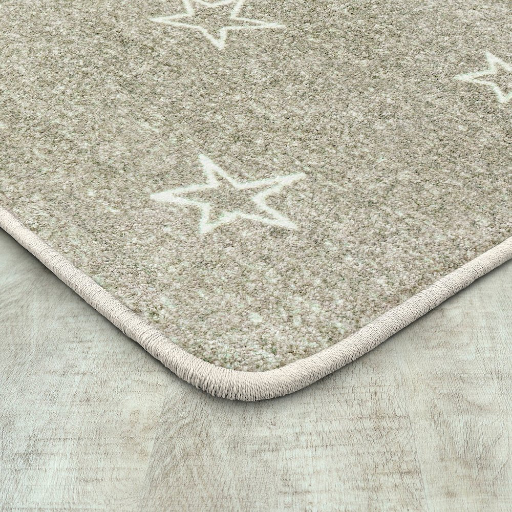 Claremont Kids Shine On 7'8" x 10'9" Area Rug in Color Linen
