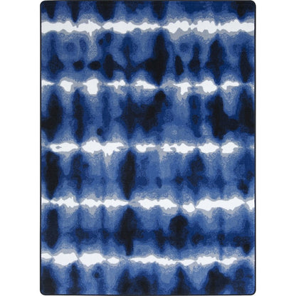 First Take Sound Off 7'8" x 10'9" Area Rug in Color Cobalt