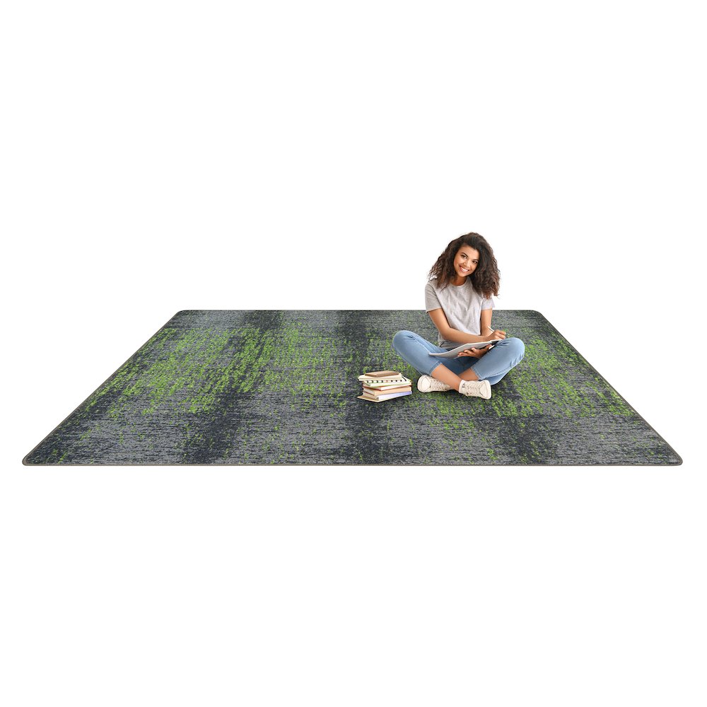 Kid Essentials Surface Tension 7'8" x 10'9" Area Rug in Color Meadow