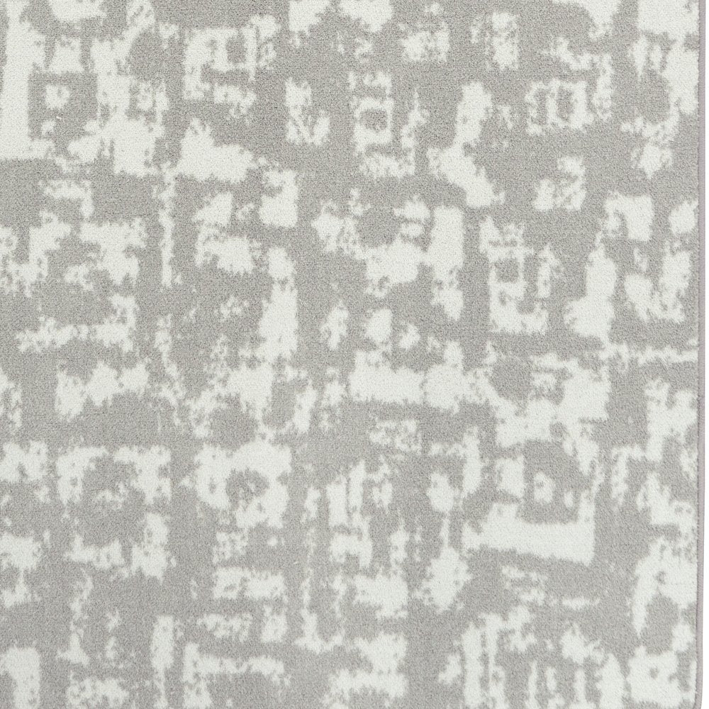 WorkSpace Block Print 7'8" x 10'9" Area Rug in Color Dove