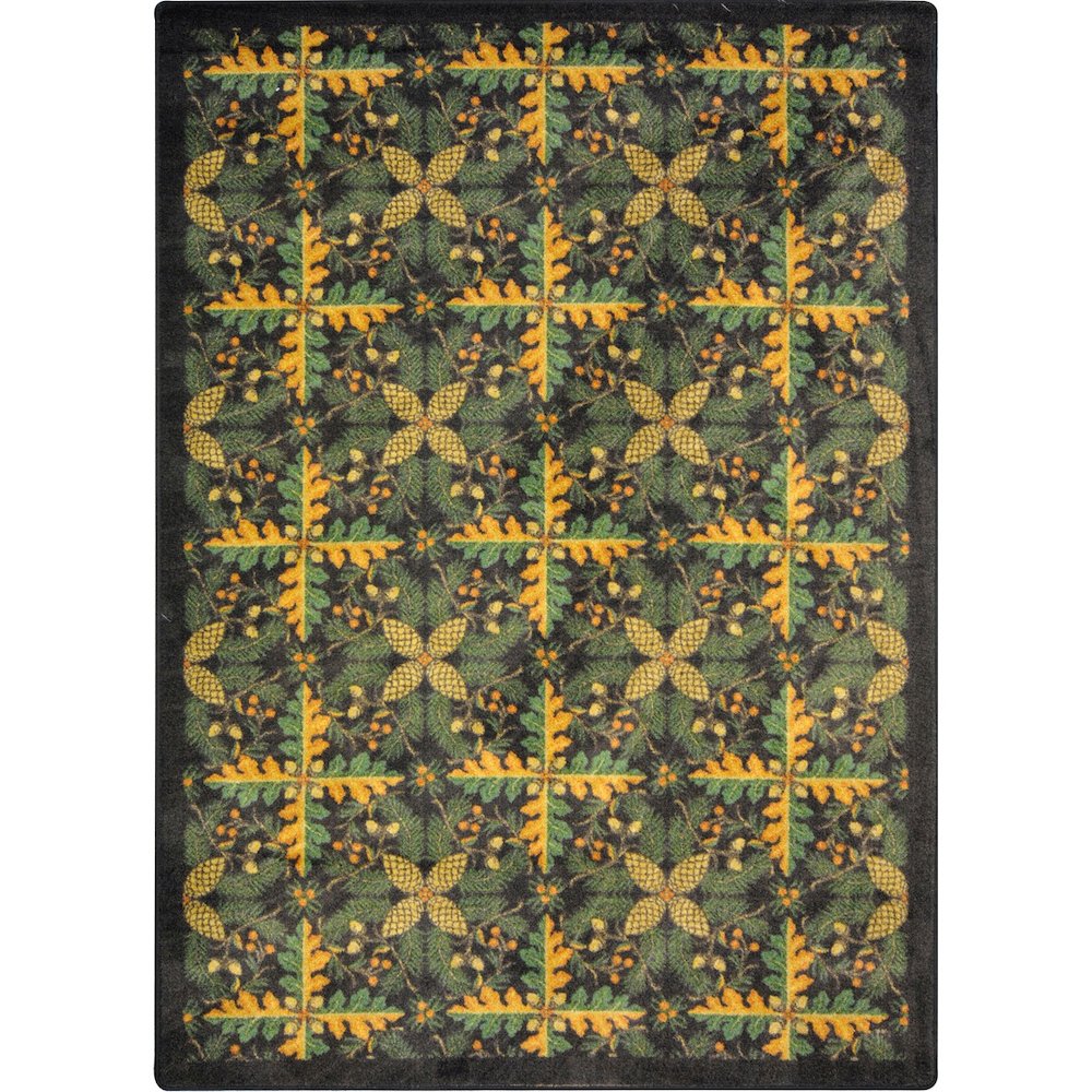 Kaleidoscope Tahoe 7'8" x 10'9" Area Rug in Color Dark Timber