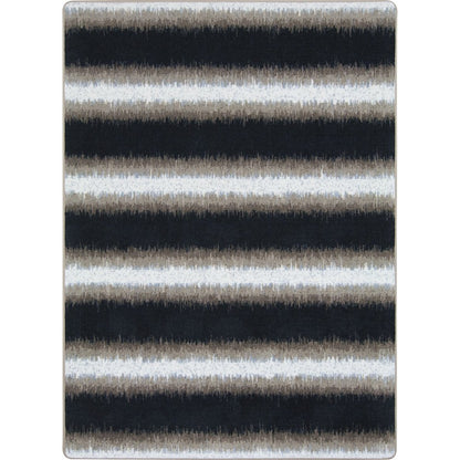 First Take Tuned Out 7'8" x 10'9" Area Rug in Color Onyx