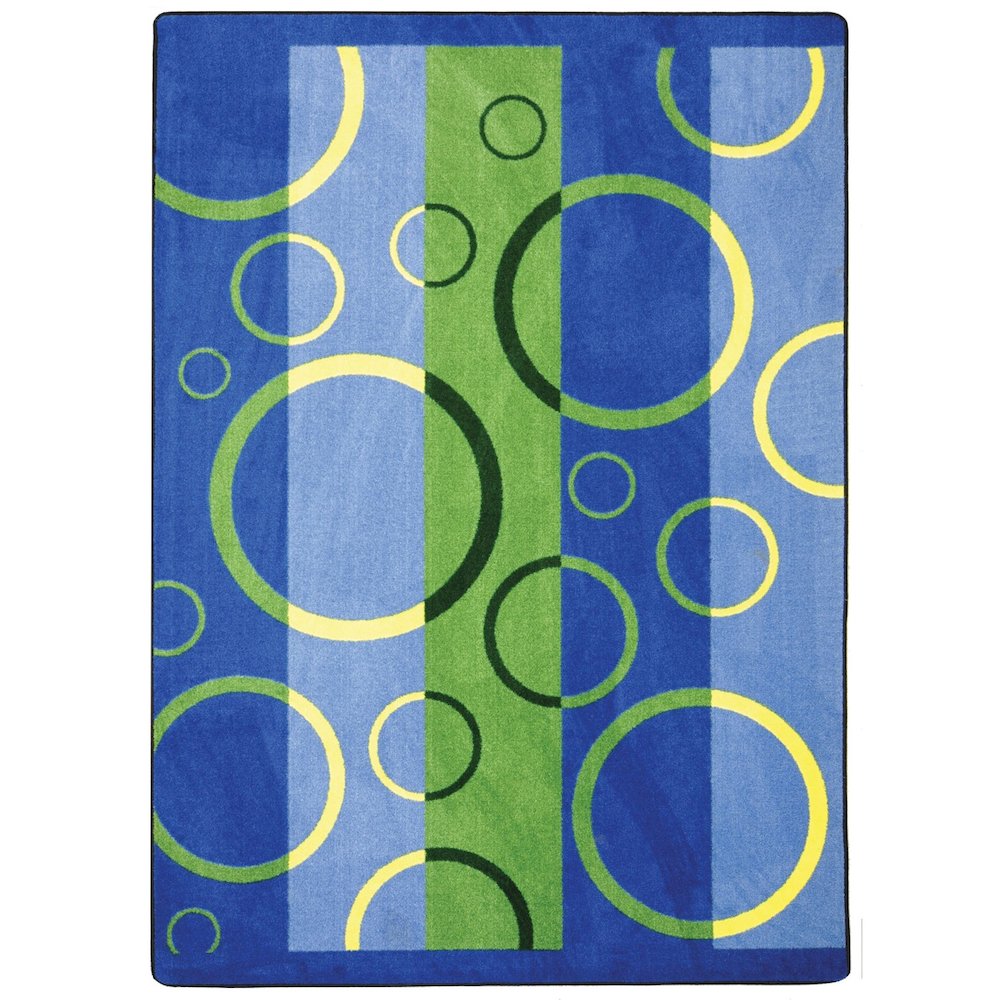 Summer Solstice Under Water 10'9" x 13'2" Area Rug in Color Primary