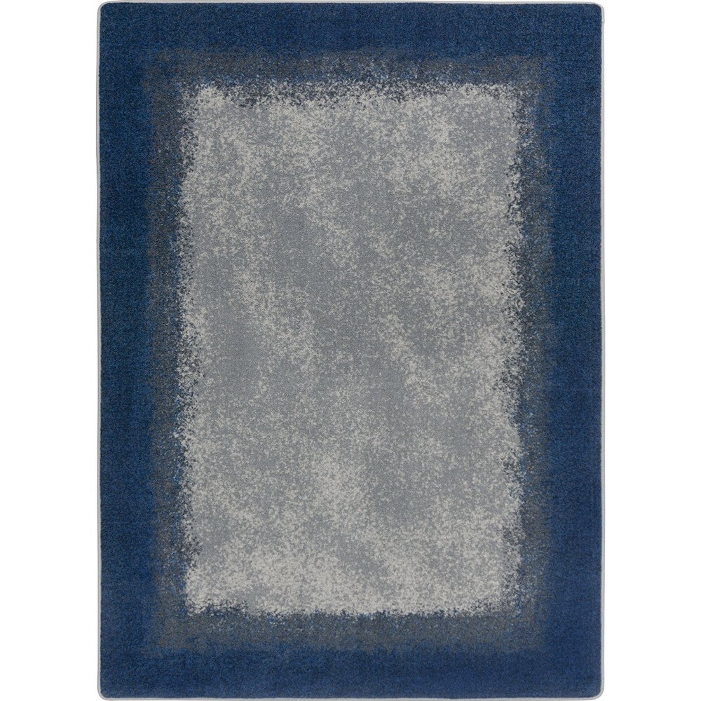 Kid Essentials Urban Edges 10'9" x 13'2" Area Rug in Color Marine