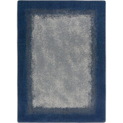 Kid Essentials Urban Edges 10'9" x 13'2" Area Rug in Color Marine