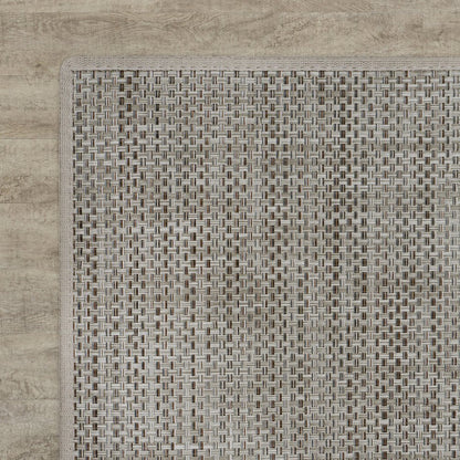 Walk in the Park Water Mill 7'8" x 11" Area Rug in Color Ridgeline