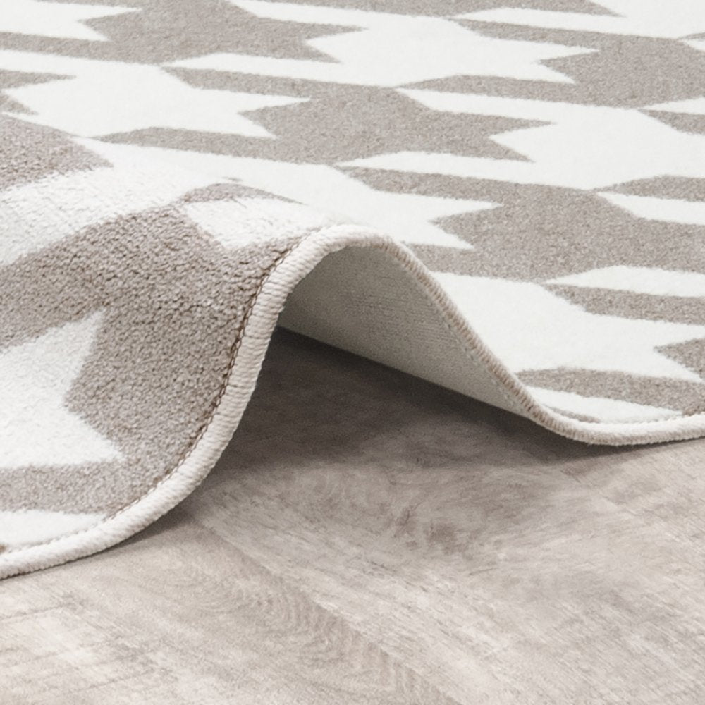 Impressions Windsor 7'8" x 10'9" Area Rug in Color Taupe