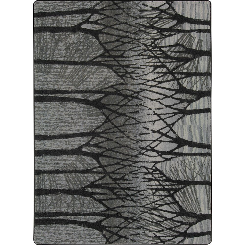 First Take Woodland Way 7'8" x 10'9" Area Rug in Color Fog