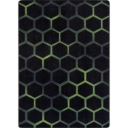 Kid Essentials Breakout 10'9" x 13'2" Area Rug in Color Emerald