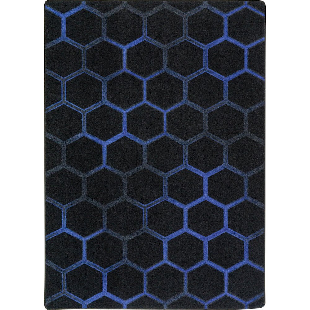 Kid Essentials Breakout 10'9" x 13'2" Area Rug in Color Sapphire