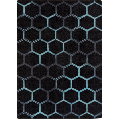 Kid Essentials Breakout 10'9" x 13'2" Area Rug in Color Teal