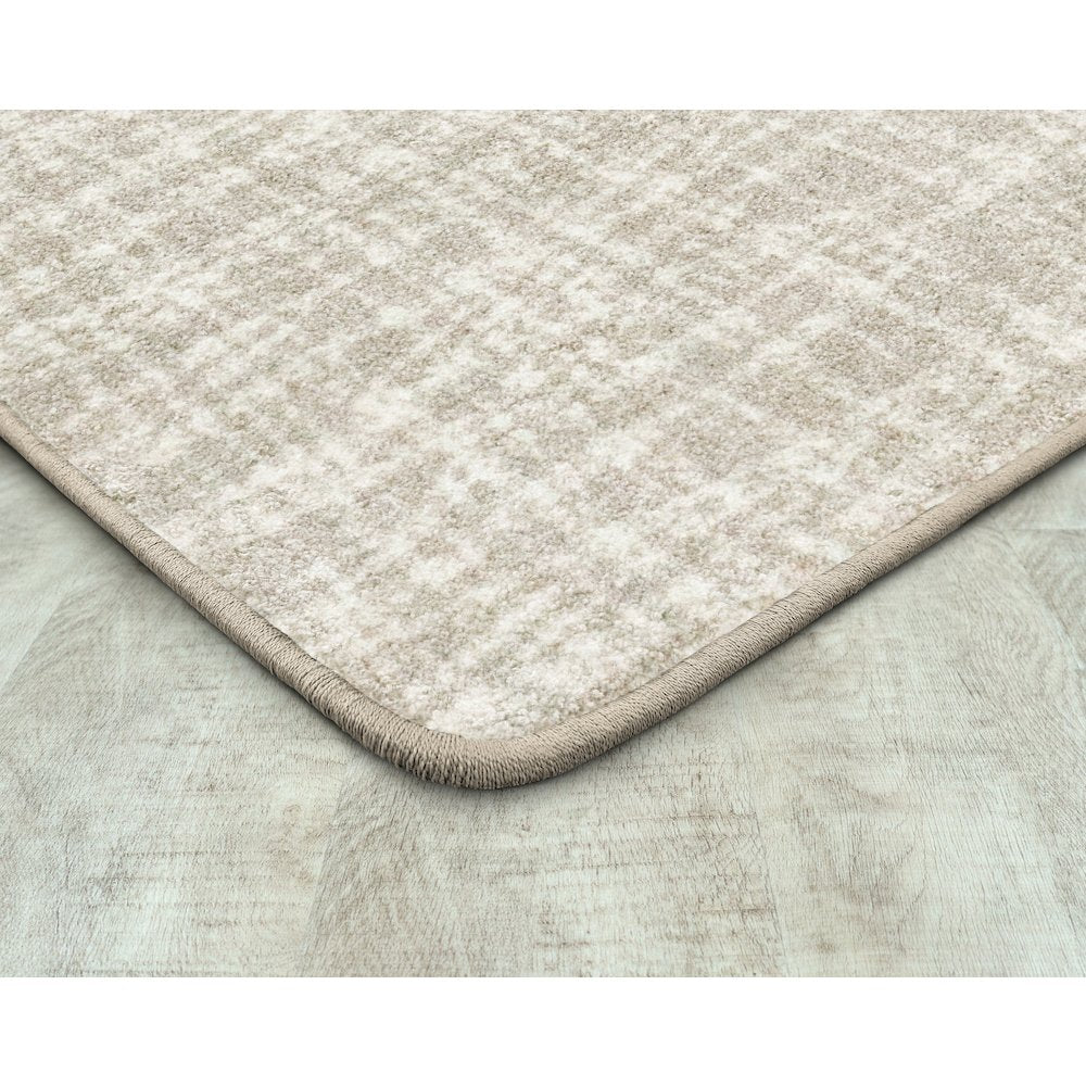 Impressions Crisscross 10'9" x 13'2" Area Rug in Color Dove