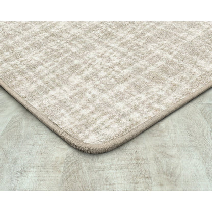 Impressions Crisscross 10'9" x 13'2" Area Rug in Color Dove