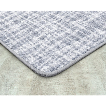 Impressions Crisscross 10'9" x 13'2" Area Rug in Color Mist
