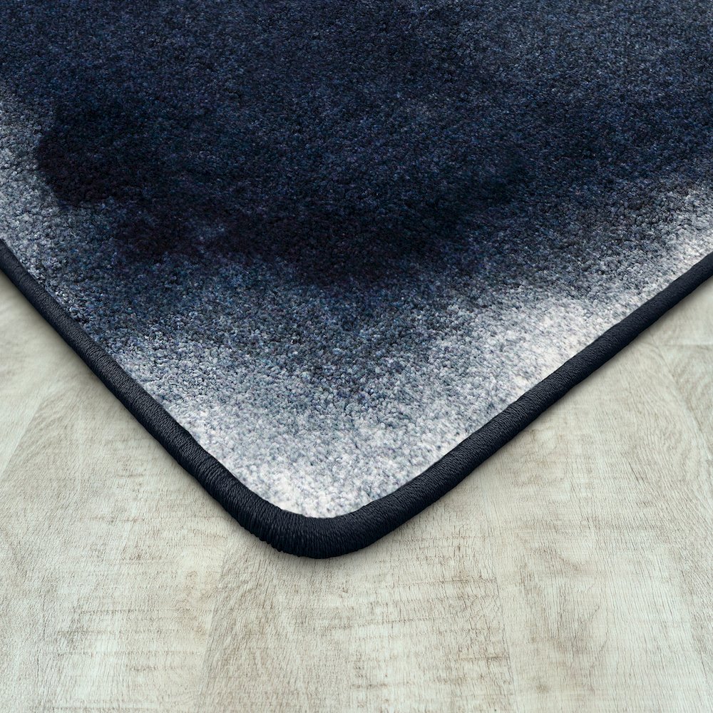 WorkSpace Deep End 10'9" x 13'2" Area Rug in Color Blue