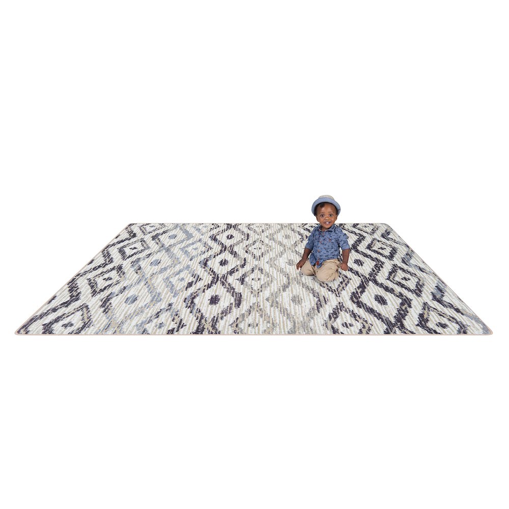 Diamond Oasis 10'9" x 13'2" Area Rug in Color Twilight