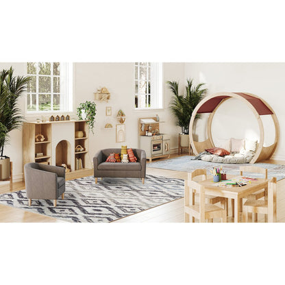 Diamond Oasis 10'9" x 13'2" Area Rug in Color Twilight