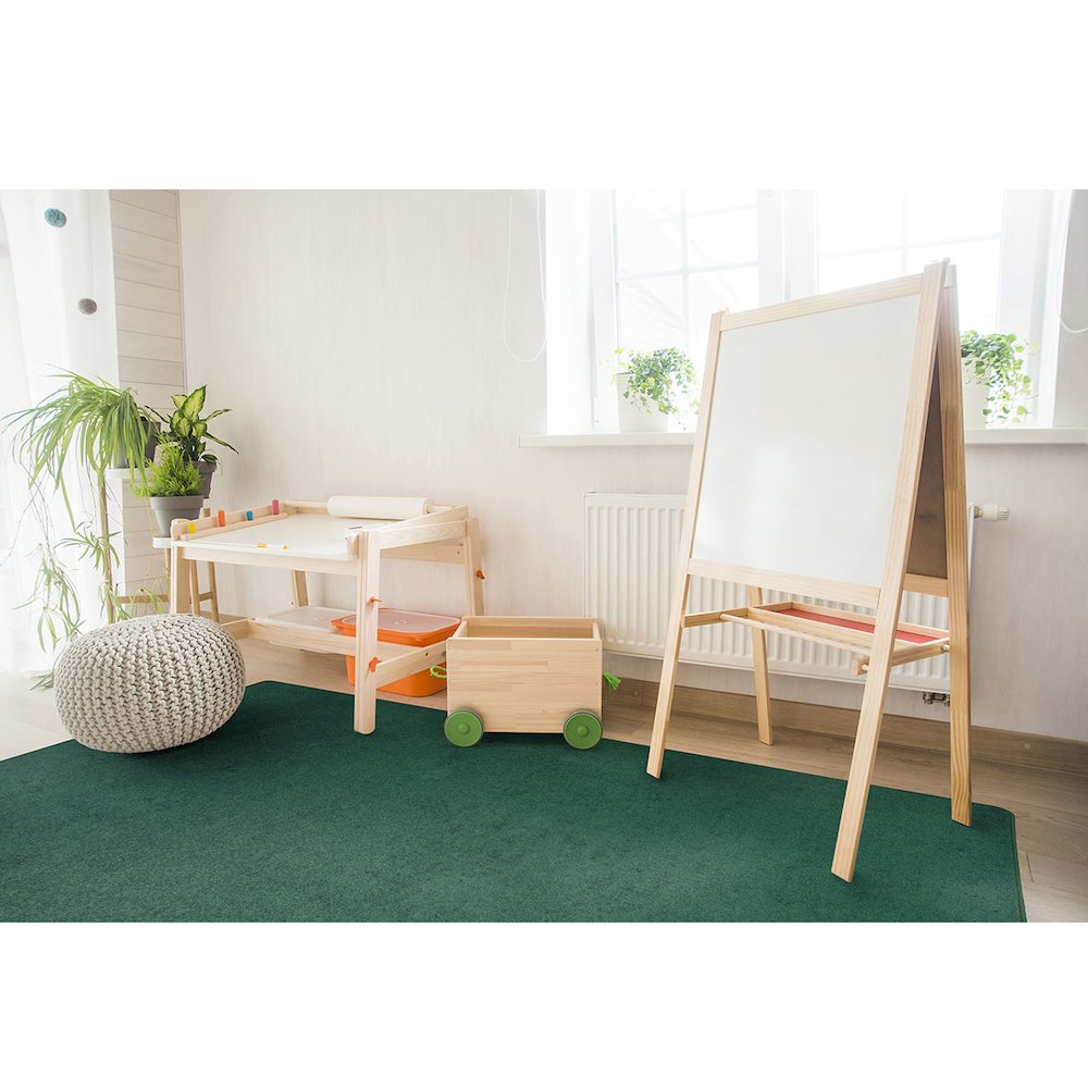 Kid Essentials Endurance 12' x 7'6" Area Rug in Color Forest
