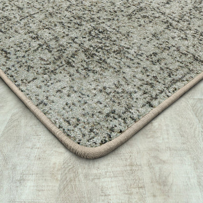 WorkSpace Etched In Stone 10'9" x 13'2" Area Rug in Color Java