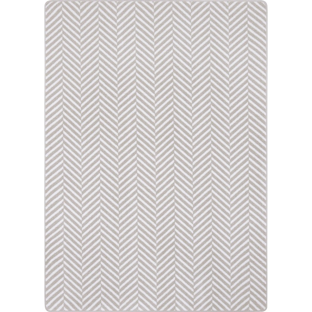 Impressions Favorite Retreat 10'9" x 13'2" Area Rug in Color Ivory