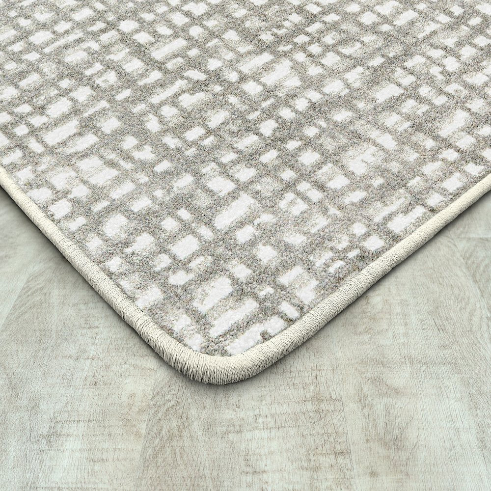 WorkSpace Fool's Gold 10'9" x 13'2" Area Rug in Color Dove