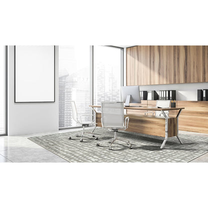 WorkSpace Fool's Gold 10'9" x 13'2" Area Rug in Color Dove