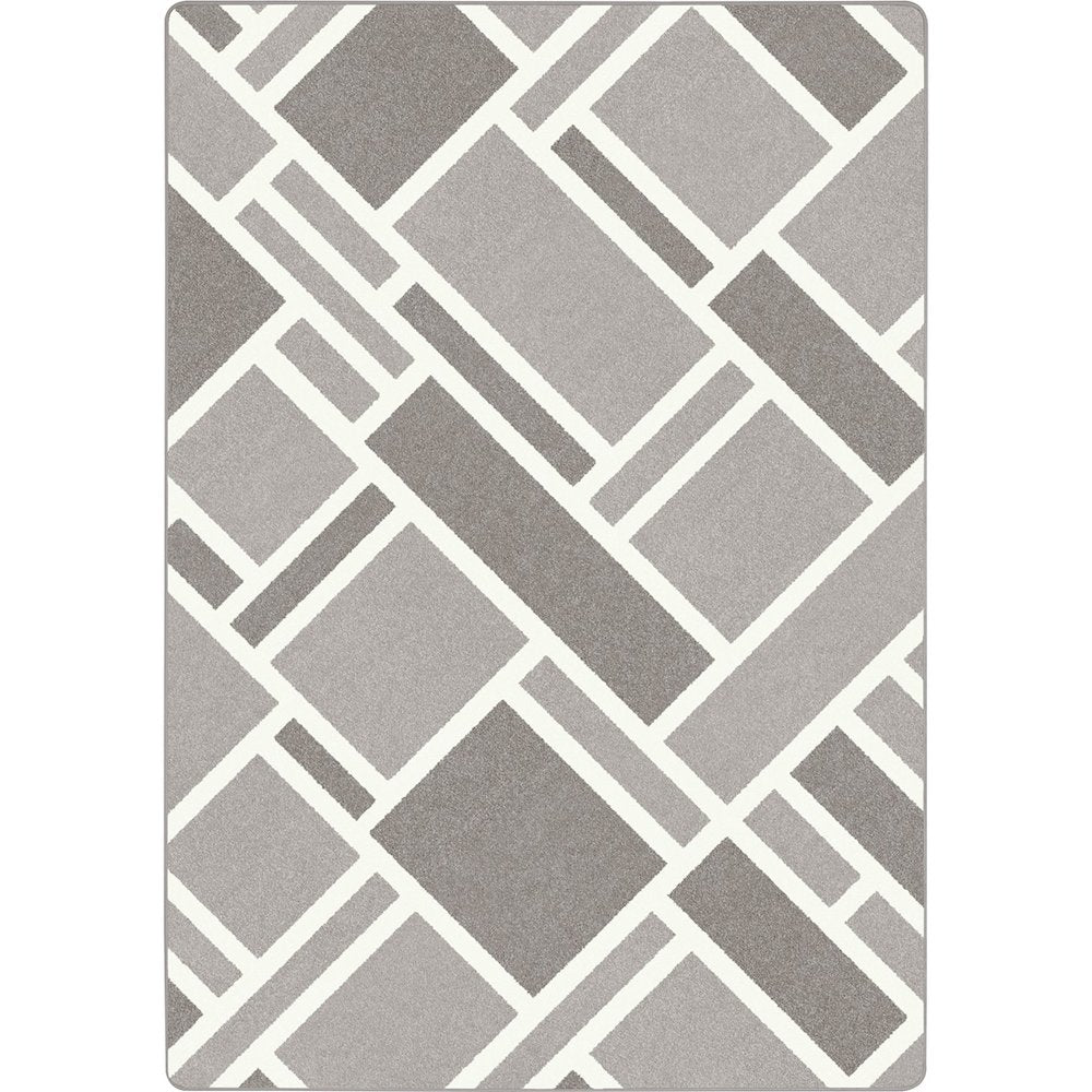 Impressions Midas 10'9" x 13'2" Area Rug in Color Morning Fog